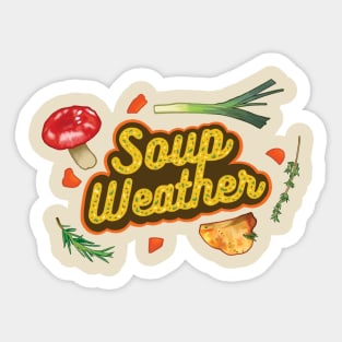 Soup Weather - Softcore Sticker